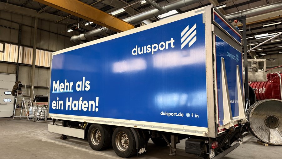 duisport Kofferaufbau