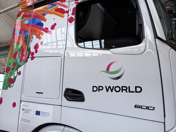 DP World E-Truck – Designdetail